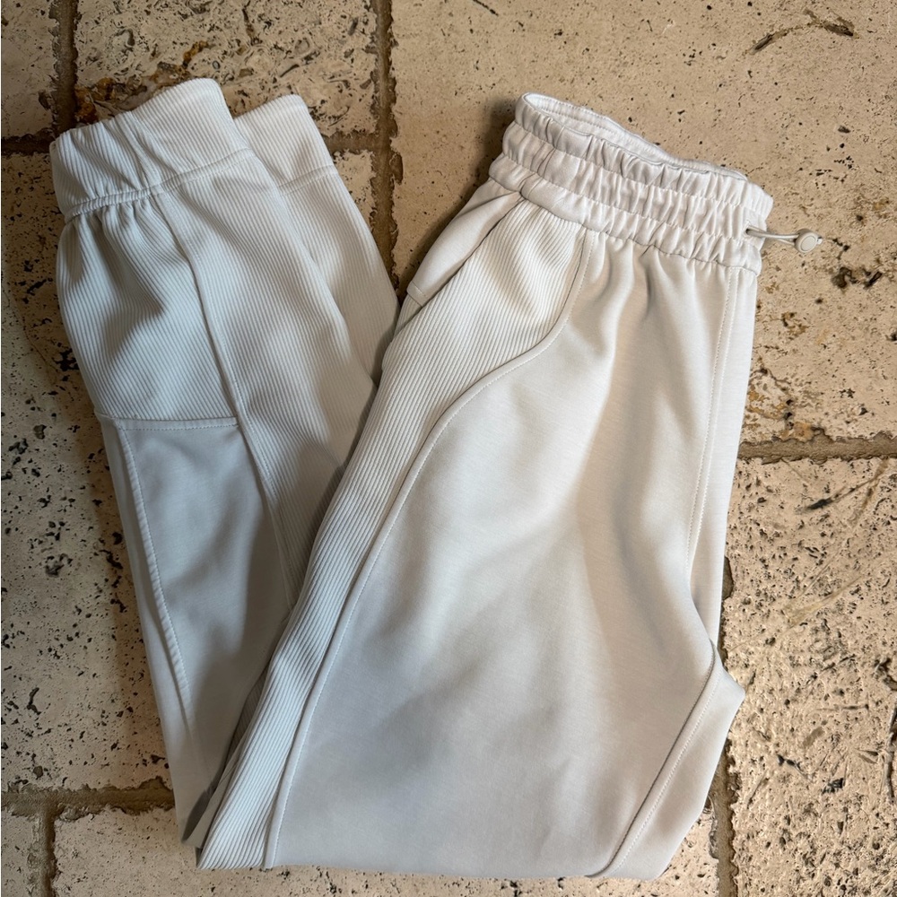 Lululemon Cream Joggers